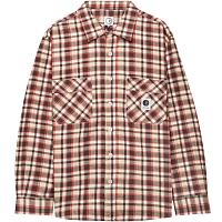 POLAR SKATE CO Flannel Shirt BROWN