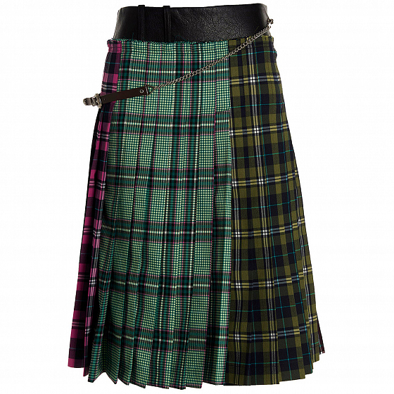 Юбка Andersson Bell Taga Check Pleats Skirt  SS23 от Andersson Bell в интернет магазине www.traektoria.ru - 1 фото