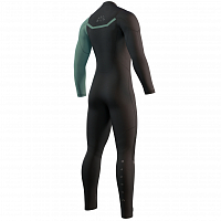 Mystic Marshall Fullsuit 5/3mm Front Zip BLACK / GREEN