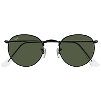 Ray Ban Round Metal SPOTTED BLACK HAVANA/G-15 GREEN