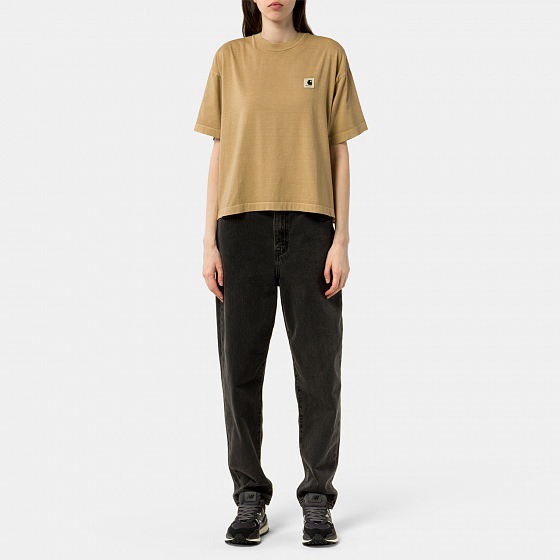 Футболка Carhartt WIP W' S/S Nelson T-shirt  A/S от Carhartt WIP в интернет магазине www.traektoria.ru - 4 фото