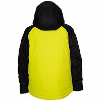 686 Boys GEO Insulated Jacket LIME PUNCH CLRBLK