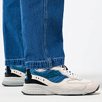 Saucony 3D Grid Hurricane CREAM/BLUE