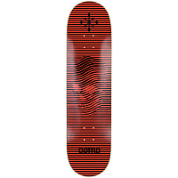 Disorder Skateboards Domo Lines Deck SS23 RED/BLK