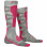 X-Socks SKI Silk Merino 4.0 WMN GREY MELANGE/PINK