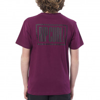 Rip Curl Beach Street TEE - Boys VIOLET