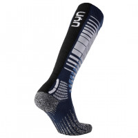 UYN MAN SKI Snowboard Socks DARK BLUE/GREY MELANGE