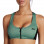 Mystic Zipped Bikini Top Seasalt Green