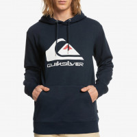 Quiksilver Big Logo Hoodie M NAVY BLAZER