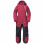 Bergans Lilletind INS Kids Coverall DARK CREAMY ROUGE/SOLID CHARCOAL
