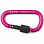 MISTER GREEN Gear Carabiner PINK
