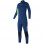 Mystic Star Fullsuit 3/2mm Back Zip Flatlock Junior NIGHT BLUE