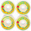 RECORD Psyho V5 Wheels WHITE