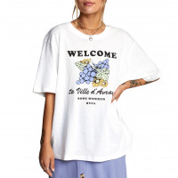RVCA Rowe Wineries SS VINTAGE WHITE