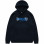 Alltimers Hell Demon Embroidered Hoodie NAVY