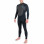 Dakine Men's Quantum Back ZIP Full Suit 3/2mm GBS Black/Grey