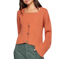 RVCA Charmed Cardigan Cocoa