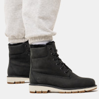 Timberland Lucia WAY 6 Inch WP Warm Lined Boot BLACK NUBUCK