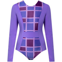 Glidesoul NEO Swim Long Sleeves ONE Piece PURPLE