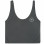 Sporty & Rich Cropped Tank DARK GREY HEATHER