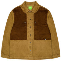 HUF Marina BOX Overshirt KHAKI