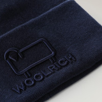 Woolrich Wool Beanie MELTON BLUE