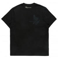 MAHARISHI 4104 Rise Above Embroidered T-shirt BLACK
