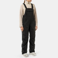 686 W BLACK MAGIC INSULATED BIB BLACK GEO JACQUARD