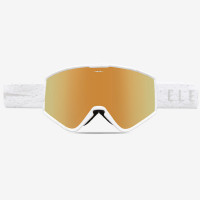 Electric Kleveland Small MATTE SPECKLED WHITE/GOLD CHROME