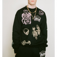 ARIES Cybin Sweatshirt BLACK