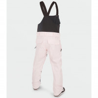 Volcom Roan BIB Overall PARTY PINK