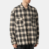 S.K. MANOR HILL Park Shirt/jacket GREEN PLAID