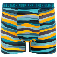SURF SHELTER San Clemente Boxer Brief tiger stripes