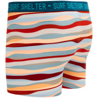 SURF SHELTER San Clemente Boxer Brief FLOWER STRIPES