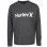 Hurley ONE &only Boys LS TEE CHARCOAL HTR