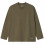 Carhartt WIP L/S Link Script T-shirt NETTLE / WHITE