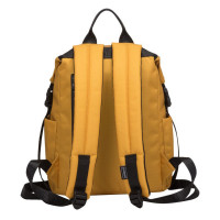 CONSIGNED Lamont M Front Pocket Backpack MUSTARD
