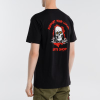Powell Peralta '2' Ripper Support Your Local Skateshop BLACK