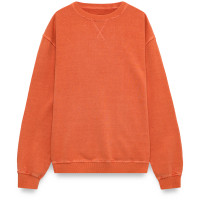 MAHARISHI 8011 Hemp Organic Crew Sweat Rust