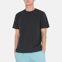 Stussy Pigment Dyed Crew BLACK