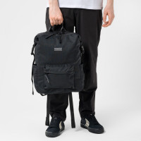 CONSIGNED Lamont L Front Pocket Backpack BLACK