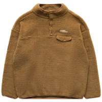 D.O.P.E Sherpa Fleece TOP CHOCOLATE