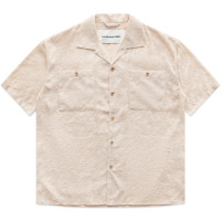 Andersson Bell Bali Sheer Open Collar Shirts ECRU