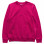 Pop Trading Company Logo Crewneck Sweat raspberry/white