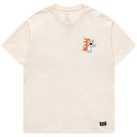 Grizzly Toon Town SS TEE CREAM