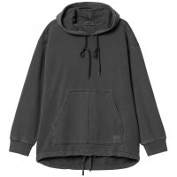 Carhartt WIP Hooded Arling Sweatshirt BLACK (GARMENT DYED)