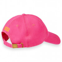 Scotch & Soda Twill Logo CAP CERISE