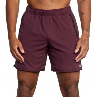 RVCA Yogger IV Short Burgundy