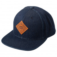 RVCA ARTISANAL SNAPBACK  DARK DENIM
