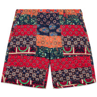 Engineered Garments Fatigue Short MULTI COLOR STRIPE HANDSTITCH